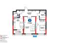 2-комнатная квартира · 77 м² · 10/21 этаж, ул Кунаева 5 — Горячее предложение! 2-комнатная квартира "Бизнес" класса" + ПАРКОВОЧНОЕ МЕСТО за 72 млн ₸ в Астане, Есильский р-н — фото 15