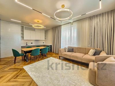 3-бөлмелі пәтер · 100 м² · 15/19 қабат, Аль-Фараби 41 — Сейфуллина, бағасы: 1.2 млн ₸ в Алматы, Бостандыкский р-н