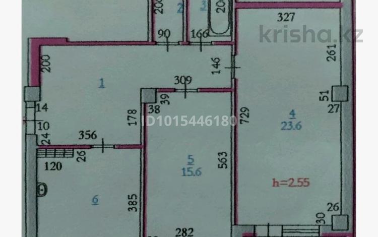 2-комнатная квартира · 75 м² · 4/10 этаж, Набережная за 23 млн ₸ в Актобе, мкр. Курмыш — фото 2