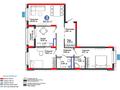 3-бөлмелі пәтер · 89.32 м² · 7/9 қабат, Шоссе Коргалжын 24/2, бағасы: 48 млн ₸ в Астане, Нура р-н — фото 2
