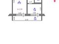 1-комнатная квартира · 33.5 м² · 5/5 этаж, мкр 4 18 за 12.7 млн ₸ в Уральске