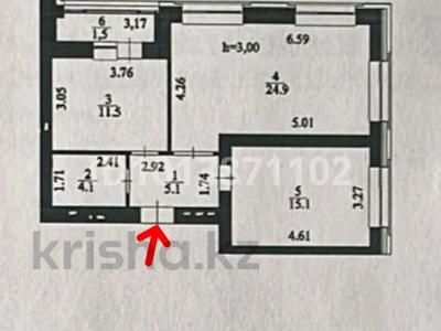 2-бөлмелі пәтер · 62.2 м² · 8/9 қабат, Максут Нарикбаев 14 — Баян Сулу, бағасы: 43.5 млн ₸ в Астане, Нура р-н