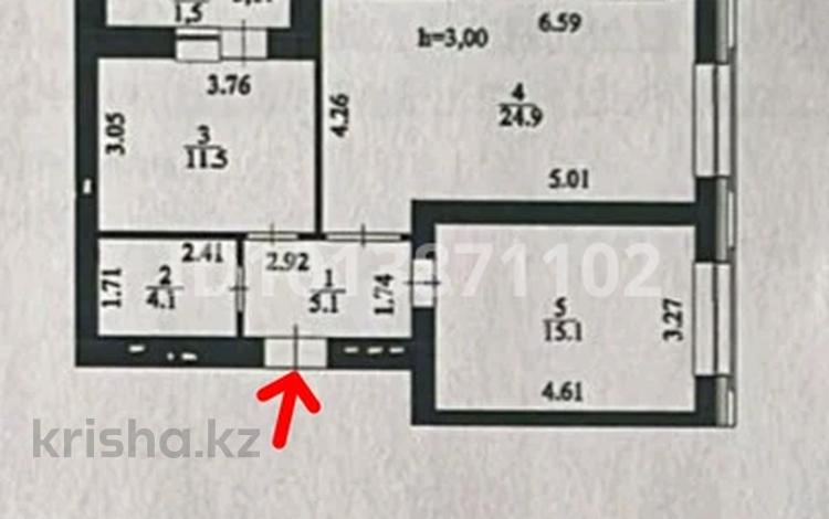 2-бөлмелі пәтер · 62.2 м² · 8/9 қабат, Максут Нарикбаев 14 — Баян Сулу, бағасы: 43.5 млн ₸ в Астане, Нура р-н — фото 2