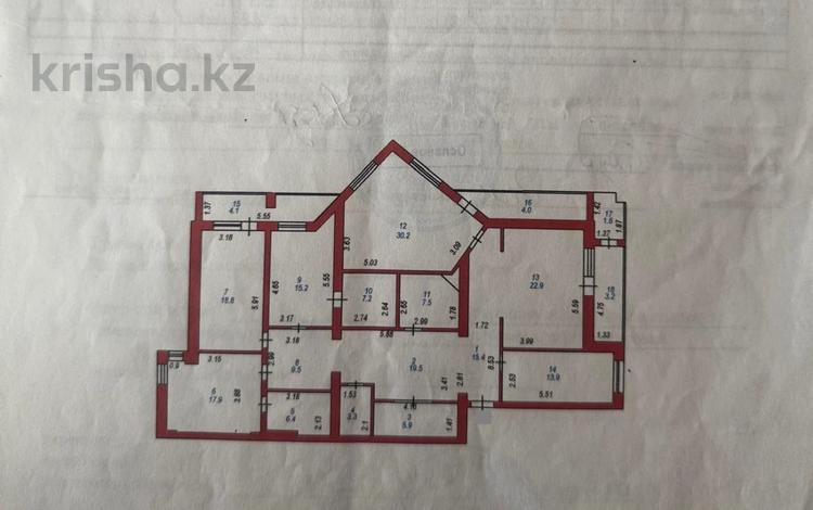 5-бөлмелі пәтер · 206.5 м² · 3/3 қабат, Жумабека Ташенова, бағасы: 128 млн ₸ в Астане — фото 2