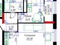 1-бөлмелі пәтер · 41 м² · 16/21 қабат, Бухар жырау 12/2, 12/3 — Готовый дом! РАЙОН СФЕРА ПАРКА, бағасы: 30 млн ₸ в Астане, Есильский р-н — фото 3