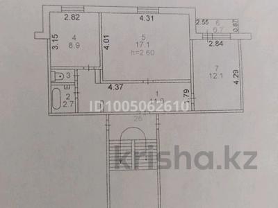 2-бөлмелі пәтер · 54 м² · 4/5 қабат, Юность 10/1, бағасы: 21 млн ₸ в Семее