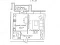 2-комнатная квартира · 42 м² · 12/12 этаж, Жумекен Нажимеденов 38 за 19 млн ₸ в Астане, Сарайшык р-н — фото 2