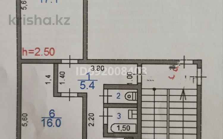 2-комнатная квартира, 47 м², 3/5 этаж, 9 квартал — 9 квартал за 12.5 млн 〒 в Жезказгане — фото 2