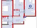 3-бөлмелі пәтер · 84.71 м² · 12/17 қабат, Улы Дала 14 — ELLINGTON MALL, бағасы: 40.5 млн ₸ в Астане, Нура р-н