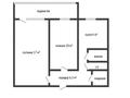 2-бөлмелі пәтер · 44 м² · 4/5 қабат, Карбышева 5, бағасы: 18.5 млн ₸ в Костанае — фото 2