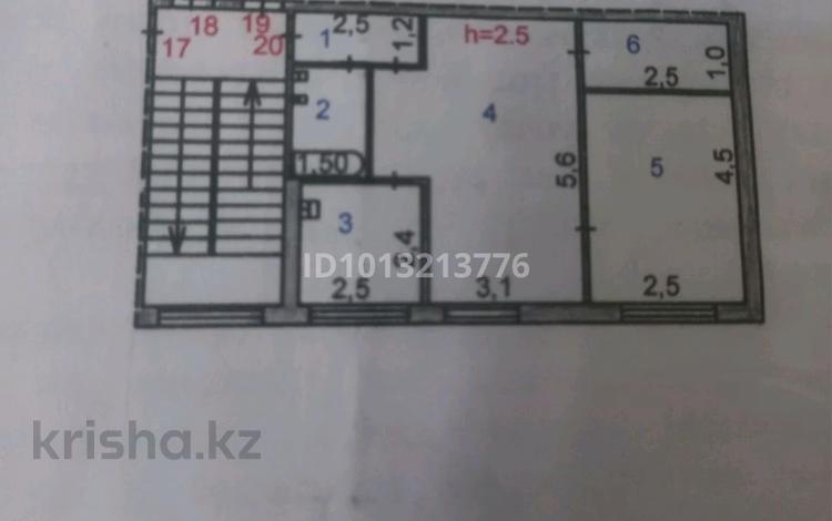 2-комнатная квартира · 45.61 м² · 1/4 этаж, Улытауская 62 — Рядом с мед-санчастью за 9 млн ₸ в Сатпаев — фото 4