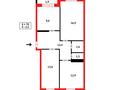 3-бөлмелі пәтер · 70.2 м² · 1/5 қабат, ул. Байгазиева 44, бағасы: 11.5 млн ₸ в Темиртау — фото 2