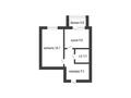 1-комнатная квартира · 41.3 м² · 1/5 этаж, Юбилейный за 18 млн ₸ в Костанае — фото 8