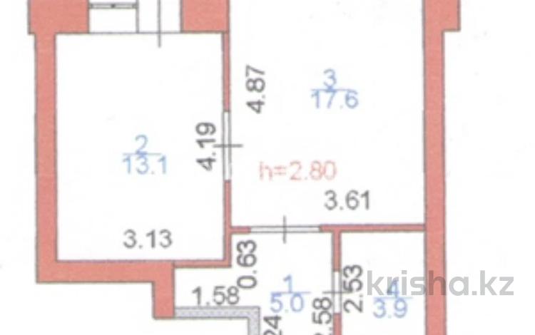 1-комнатная квартира · 40 м² · 3/5 этаж, Улы Дала 64 — Улы дала, пересечение с Жошы Хан за 31 млн ₸ в Астане, Есильский р-н — фото 2