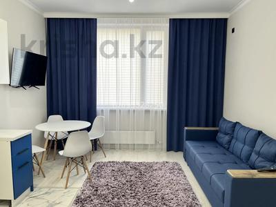 1-комнатная квартира, 46 м², 2/12 этаж помесячно, Абикена Бектурова 9 — улица Туран за 222 000 〒 в Астане, Есильский р-н