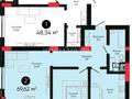 2-бөлмелі пәтер · 70 м² · 8/9 қабат, Толе Би 35/1, бағасы: 41.5 млн ₸ в Астане, Нура р-н