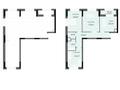 3-бөлмелі пәтер · 84.5 м² · 13/17 қабат, ​Камали Дюсембекова, бағасы: 48 млн ₸ в Караганде, Казыбек би р-н — фото 5