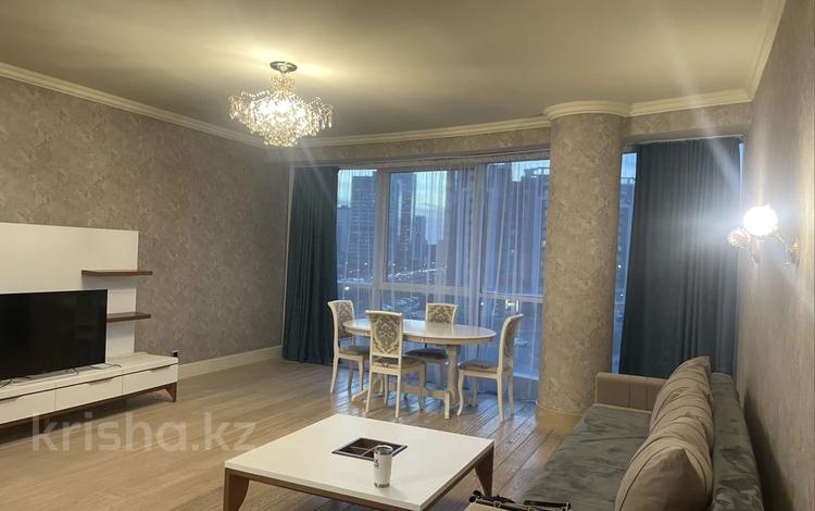 3-комнатная квартира · 119 м² · 6/26 этаж, Туран 37/9 за 800 000 ₸ в Астане, Нура р-н — фото 2