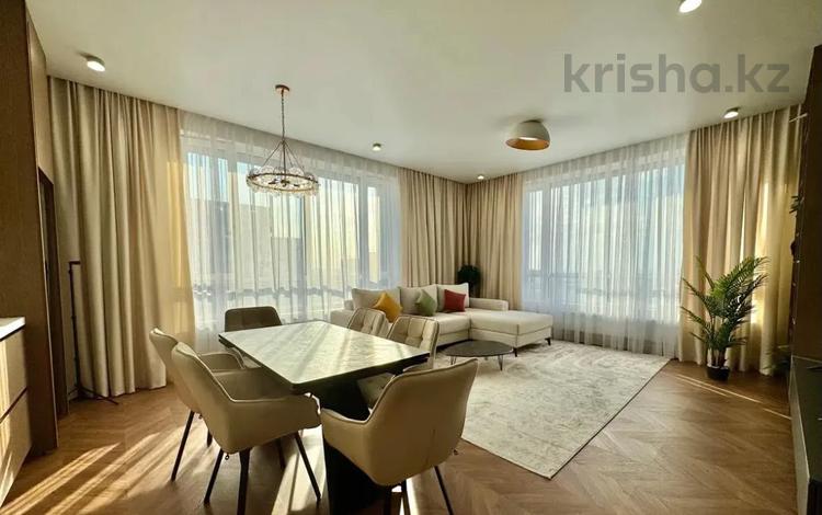 3-комнатная квартира · 80 м² · 15/21 этаж, Аль-Фараби 27 — Сейфуллина за 125 млн ₸ в Алматы, Медеуский р-н — фото 2