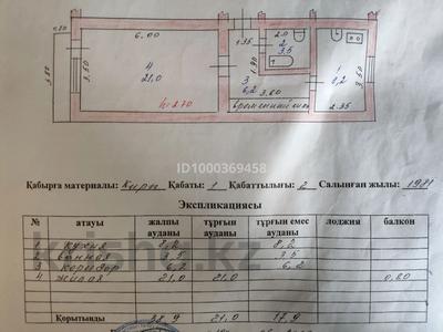 1-комнатная квартира · 38.9 м² · 1/2 этаж, Суюнбай жирау за 15.9 млн ₸ в Алатау