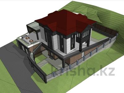 Отдельный дом • 8 комнат • 502 м² • 10.6 сот., мкр Ерменсай за 200 млн 〒 в Алматы, Бостандыкский р-н