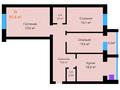 3-комнатная квартира, 95.8 м², 5/5 этаж, мкр. Алтын орда за ~ 19.2 млн 〒 в Актобе, мкр. Алтын орда — фото 3