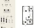 1-бөлмелі пәтер · 36 м² · 6/7 қабат, Естай 39/3, бағасы: 19 млн ₸ в  — фото 3