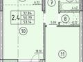 2-комнатная квартира · 53.14 м² · 12/12 этаж, Исмаилова 46 — Исмаилова за ~ 25 млн ₸ в Петропавловске — фото 10
