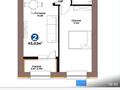 2-комнатная квартира · 45 м² · 6 этаж, Е 101 5 — проспект Туран за 29.5 млн ₸ в Астане, Нура р-н