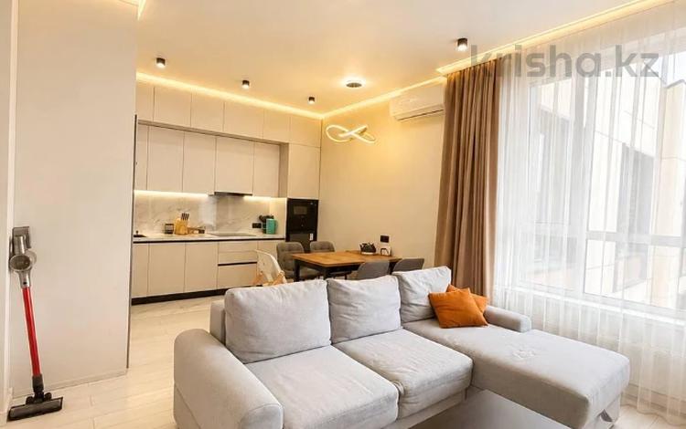 2-комнатная квартира · 57 м² · 12/12 этаж, Санжара Асфендиярова 8 за 36 млн ₸ в Астане, Нура р-н — фото 2