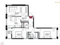 3-бөлмелі пәтер · 85.7 м² · 10/12 қабат, Е-36 2, 4, 5, 9, 11, бағасы: ~ 44 млн ₸ в Астане, Нура р-н — фото 11