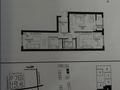 3-комнатная квартира · 71 м² · 4/9 этаж, мкр Нуркент 102 за 55 млн ₸ в Алматы, Алатауский р-н