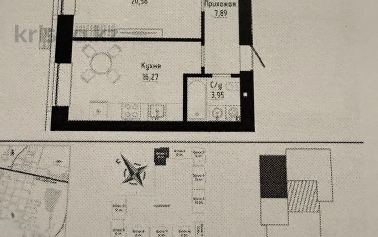 2-бөлмелі пәтер · 68 м² · 2/9 қабат, Культегин 3, бағасы: 35.5 млн ₸ в Астане, Нура р-н — фото 2