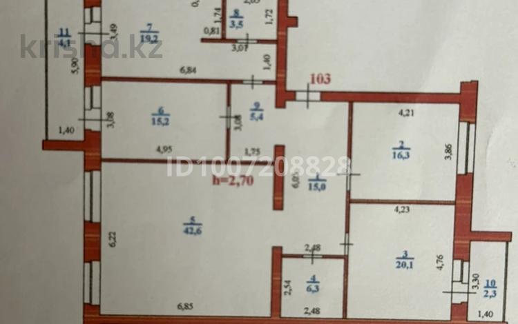 4-бөлмелі пәтер · 150 м² · 2/5 қабат, мкр Кунаева, Абулхаир Хана 171, бағасы: 90 млн ₸ в Уральске — фото 2