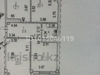 3-комнатная квартира · 88 м² · 2/9 этаж, Сарайшык 9 — Акмешит за ~ 60 млн ₸ в Астане, Есильский р-н