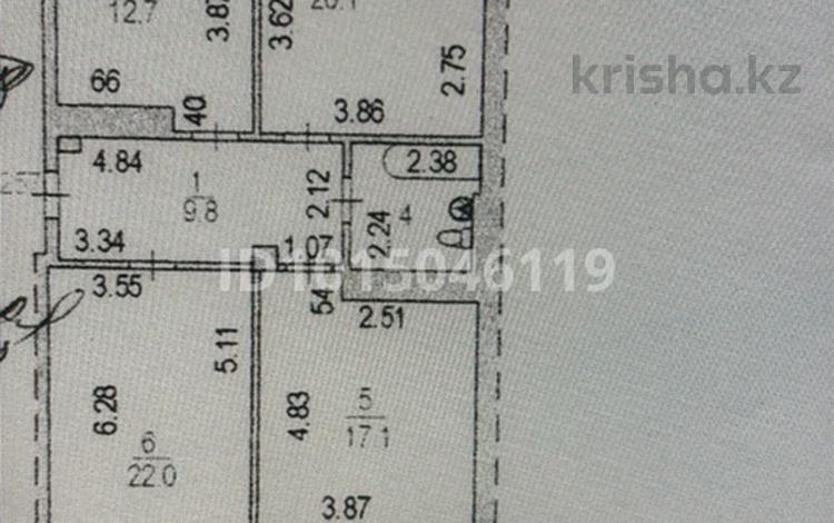3-комнатная квартира · 88 м² · 2/9 этаж, Сарайшык 9 — Акмешит за ~ 60 млн ₸ в Астане, Есильский р-н — фото 2
