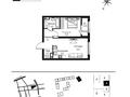 2-комнатная квартира · 48.1 м² · 13/16 этаж, Ауэзова 3г/2 за 46 млн ₸ в Алматы, Алмалинский р-н — фото 8
