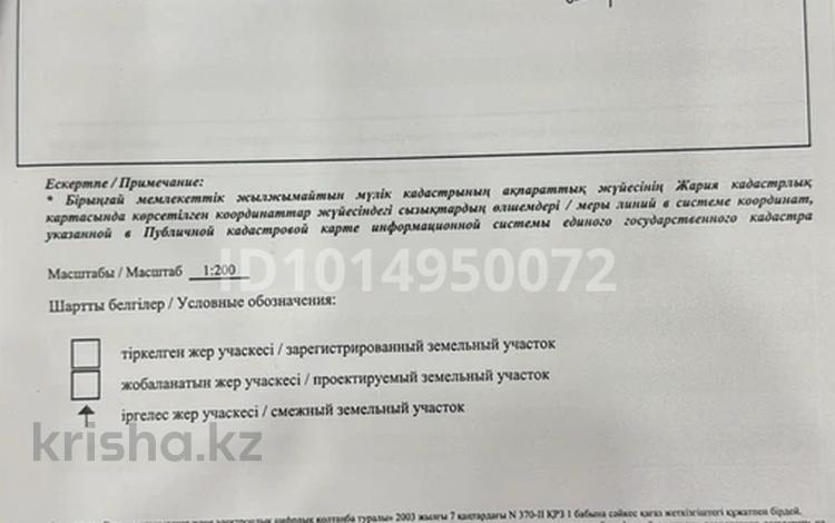 Участок · 1 сотка, Гани Иляева 113/2 — Акпан батыра за 23 млн ₸ в Шымкенте, Аль-Фарабийский р-н — фото 2