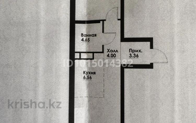 2-бөлмелі пәтер · 55.3 м² · 1/12 қабат, Макатаева - Байтурсынова 129/1, бағасы: 47 млн ₸ в Алматы, Алмалинский р-н — фото 2