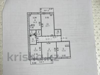 4-комнатная квартира, 106 м², 3/9 этаж, Сейфуллина 2 а за 40 млн 〒 в Костанае