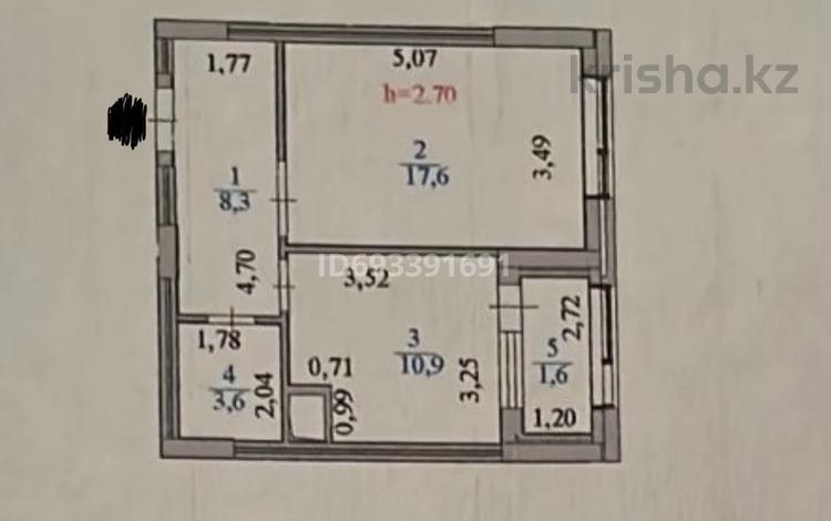 1-комнатная квартира, 42 м², 4/16 этаж, Кайым Мухамедханов за 21.5 млн 〒 в Астане, Есильский р-н — фото 3