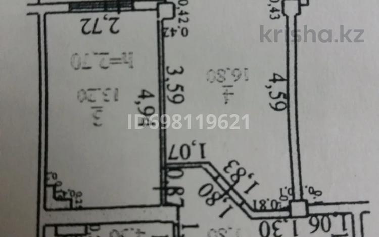 1-бөлмелі пәтер, 43 м², 4/5 қабат, Улы дала 12 — Баян Сұлу, бағасы: 13 млн 〒 в Таразе — фото 2