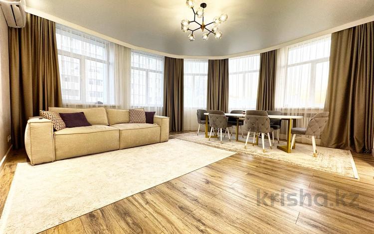 3-комнатная квартира · 90 м² · 4/10 этаж, А. Бокейханова 8 за 60 млн ₸ в Астане, Есильский р-н — фото 2