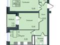 2-бөлмелі пәтер · 65.4 м² · 9/9 қабат, Васильковский 18/1 — Габдуллина, бағасы: ~ 24.9 млн ₸ в Кокшетау