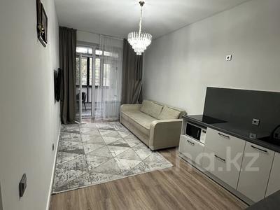 2-бөлмелі пәтер · 45.5 м² · 2/9 қабат, Радостовца — Сатпаева Гагарина, бағасы: 47.5 млн ₸ в Алматы, Бостандыкский р-н