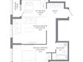 2-бөлмелі пәтер · 55.7 м² · 2/9 қабат, пр. Жумабаева пр. Жумабаева, бағасы: ~ 29 млн ₸ в Астане — фото 11