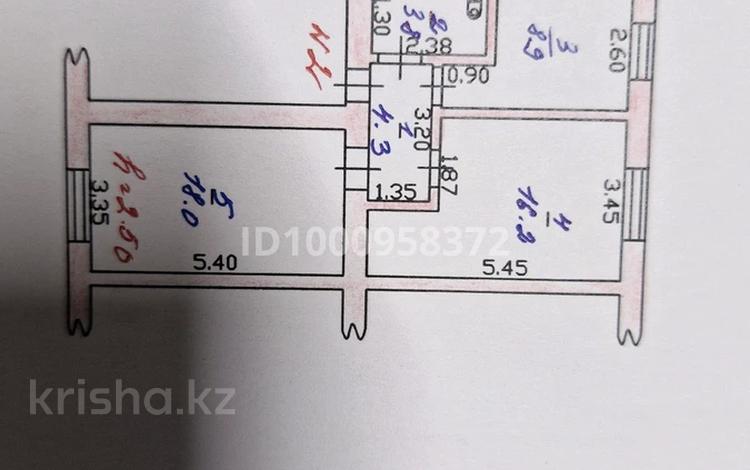 2-комнатная квартира · 51.2 м² · 1/2 этаж, Толе би 37 — Дома культуры за 6.9 млн 〒 в Текели — фото 2