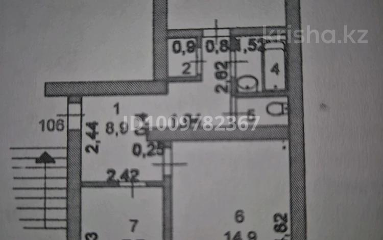 2-комнатная квартира · 47.9 м² · 5/5 этаж, Мухтара Ауэзова 45 за 12 млн 〒 в Щучинске — фото 2