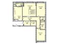 3-комнатная квартира · 81.67 м², Толеметова 106/3 за ~ 32.7 млн ₸ в Шымкенте, Абайский р-н — фото 3