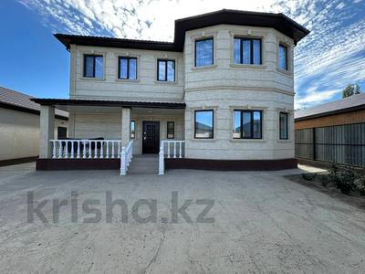 Отдельный дом · 6 комнат · 345 м² · 9 сот., мкр Ак Шагала, Карелин за 249 млн 〒 в Атырау